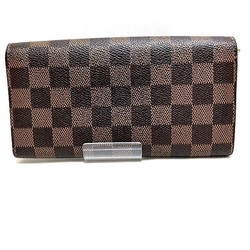 Louis Vuitton Damier Portefeuille Sarah N61734 Long Wallet Bi-fold Men's Women's