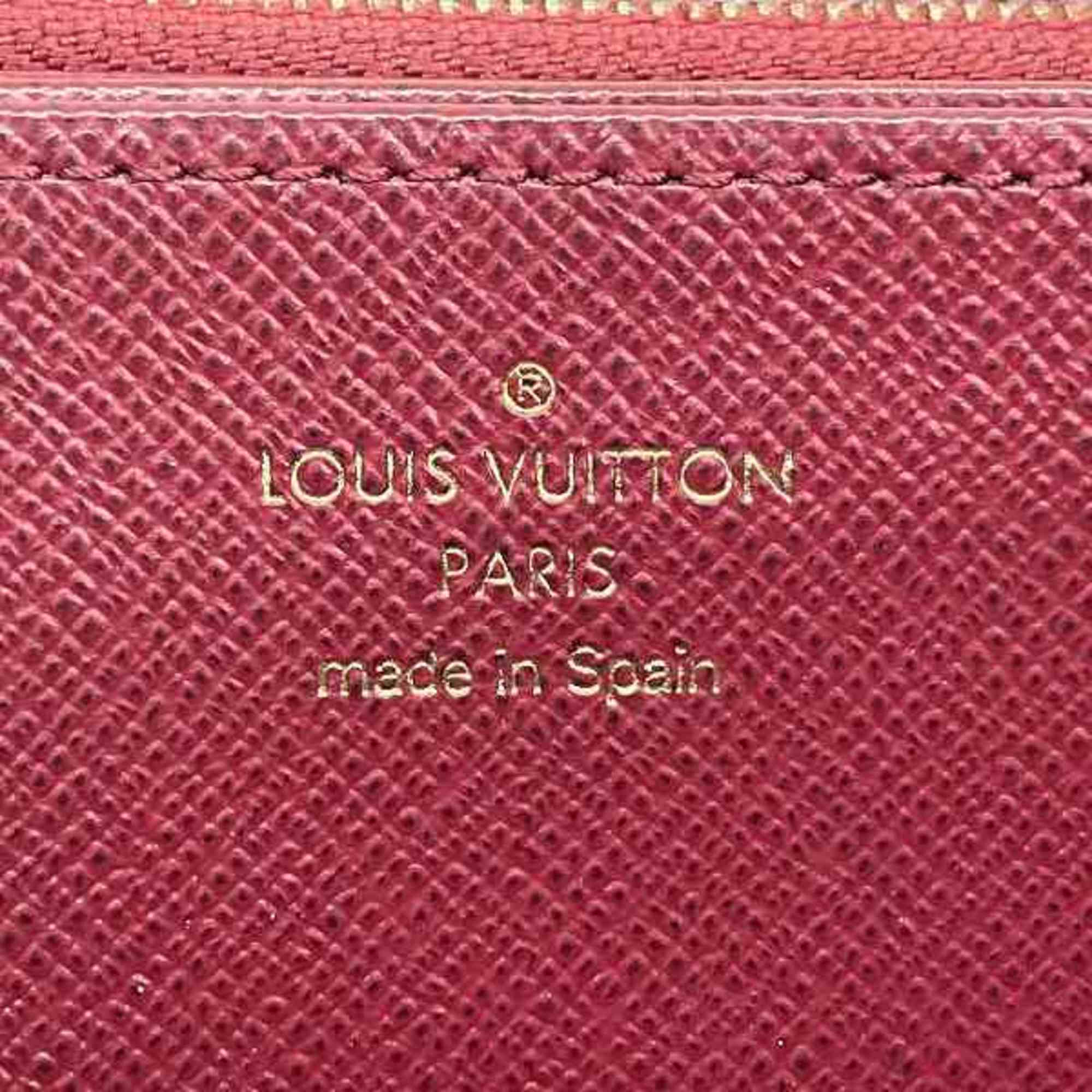 Louis Vuitton Monogram Zippy Wallet M41895 Round Long for Women