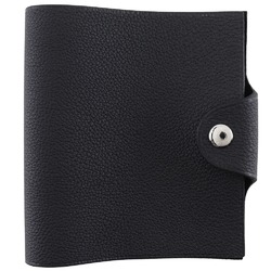 Hermes HERMES Ulysse Planner Cover Notebook Togo 2023 Black B Snap Button mini Unisex