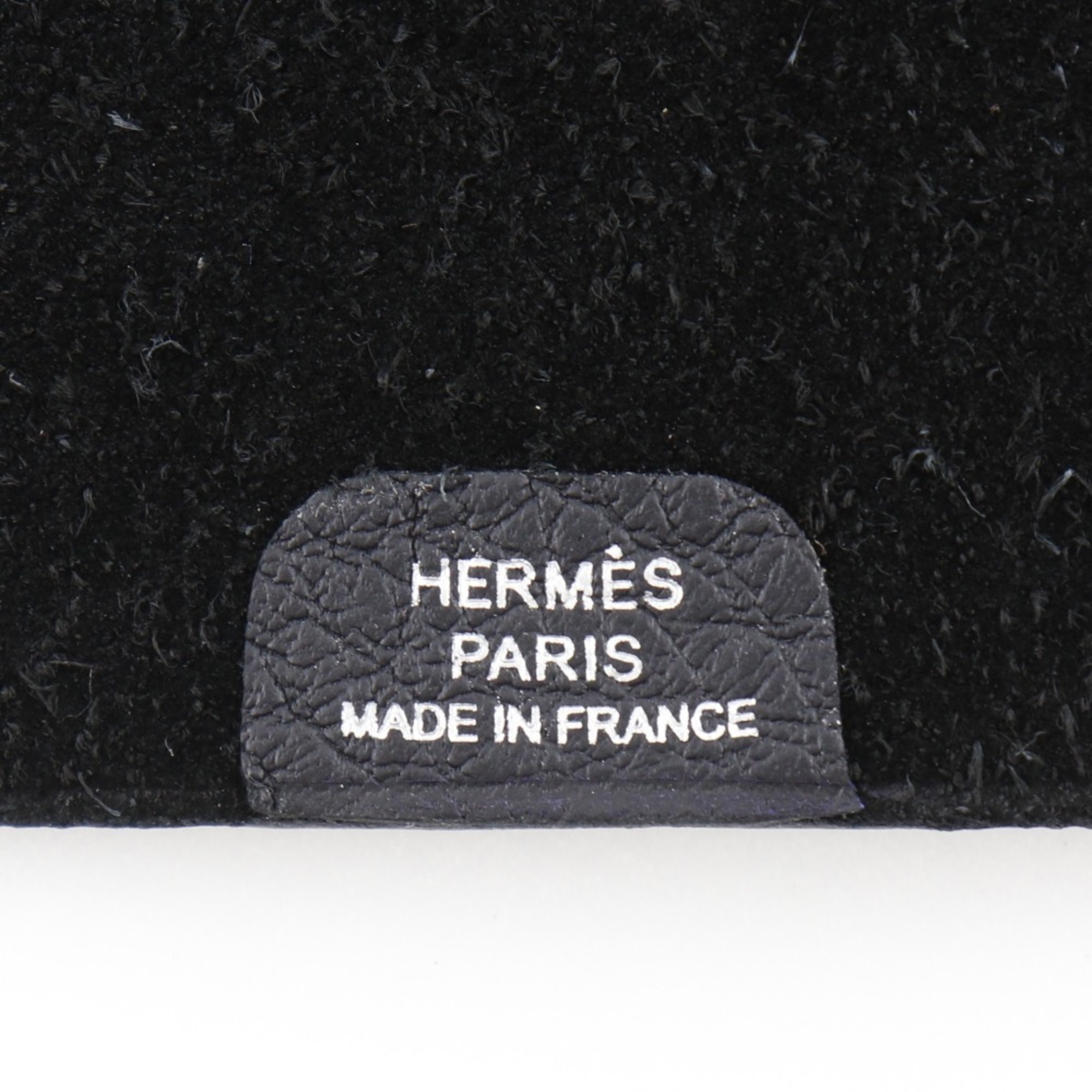 Hermes HERMES Ulysse Planner Cover Notebook Togo 2023 Black B Snap Button mini Unisex