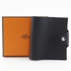 Hermes HERMES Ulysse Planner Cover Notebook Togo 2023 Black B Snap Button mini Unisex