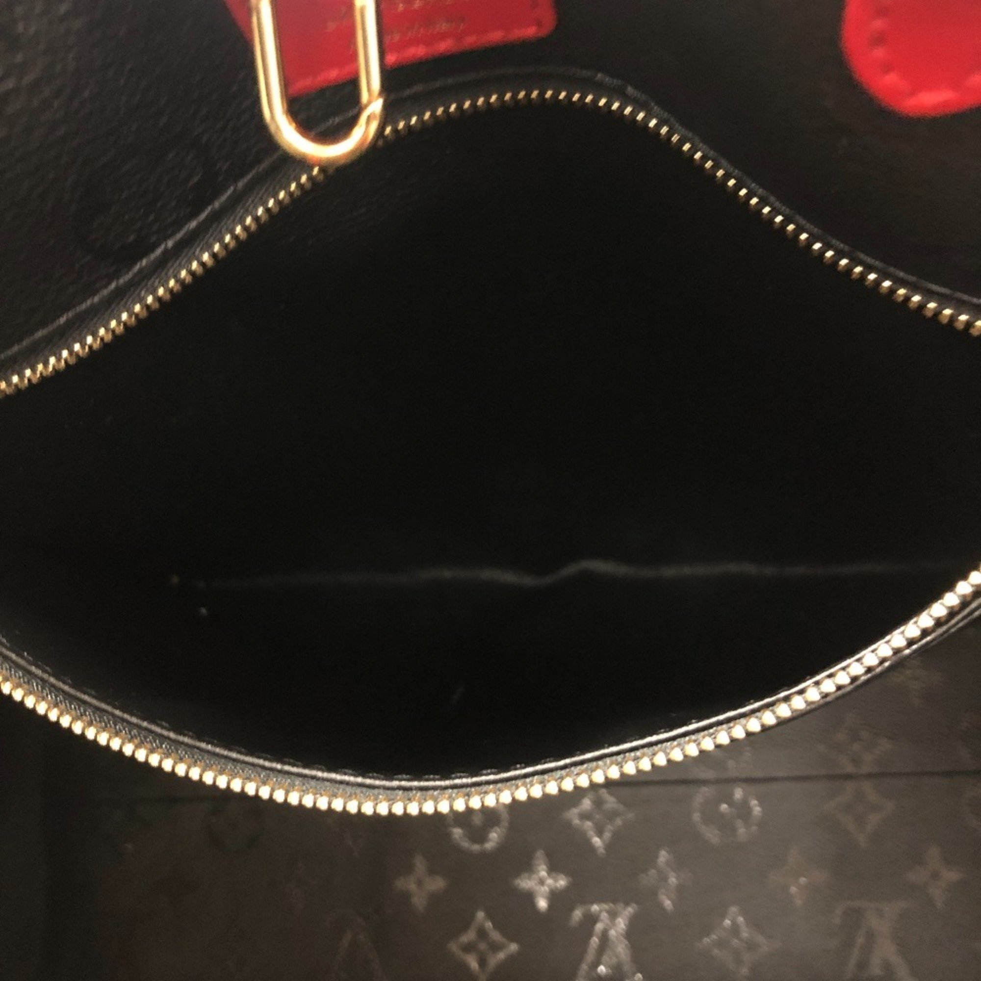 LOUIS VUITTON M45562 LVxUF On the Go GM Taffeta Tote Bag Red Unisex