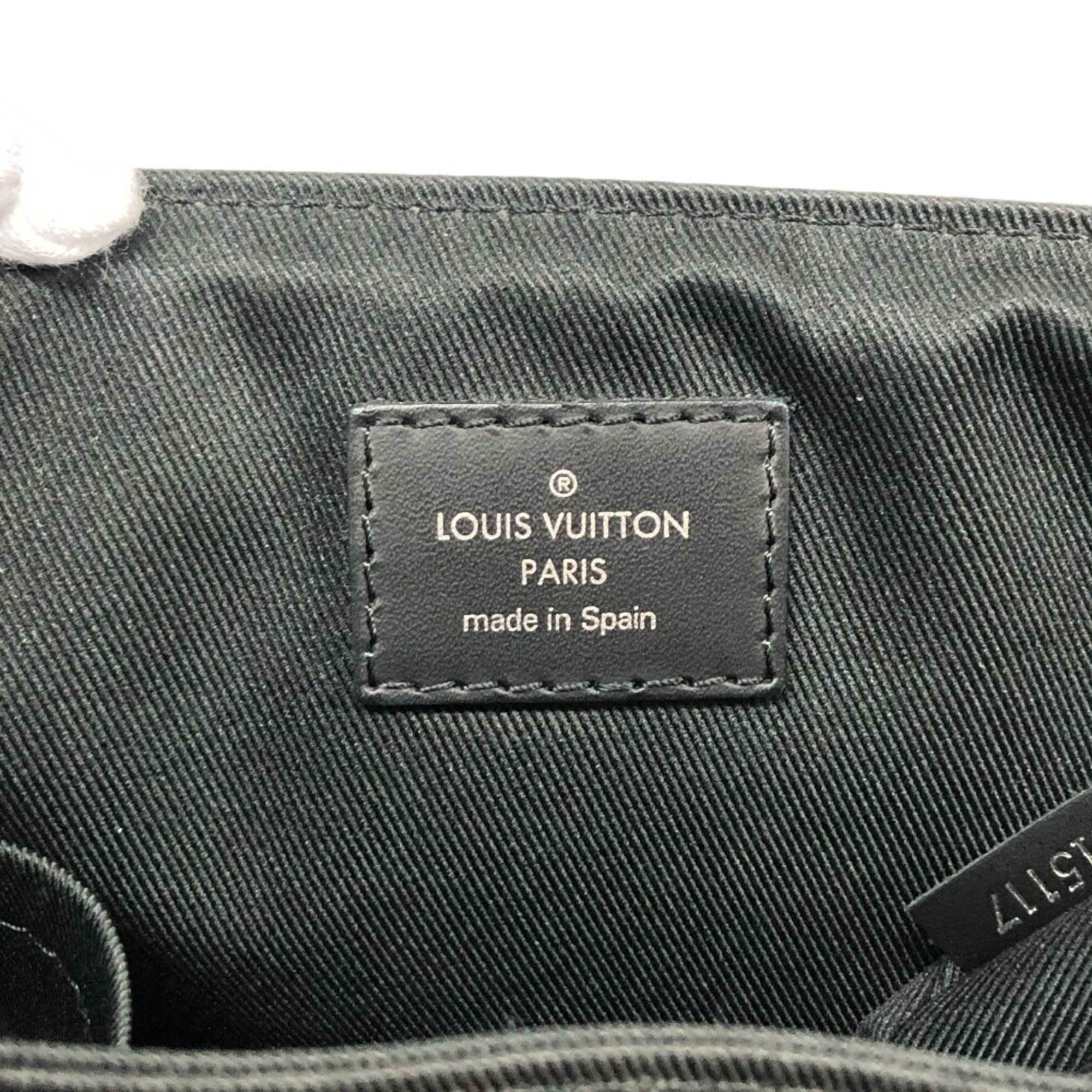 LOUIS VUITTON M46255 District PM Monogram Eclipse Shoulder Bag Black Men's