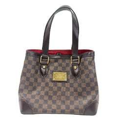 LOUIS VUITTON N51204 Hampstead MM Damier Handbag Brown Women's