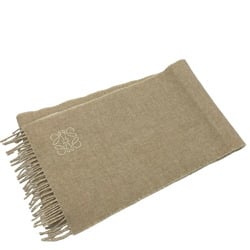 LOEWE Anagram Scarf Beige Women's