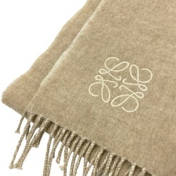 LOEWE Anagram Scarf Beige Women's