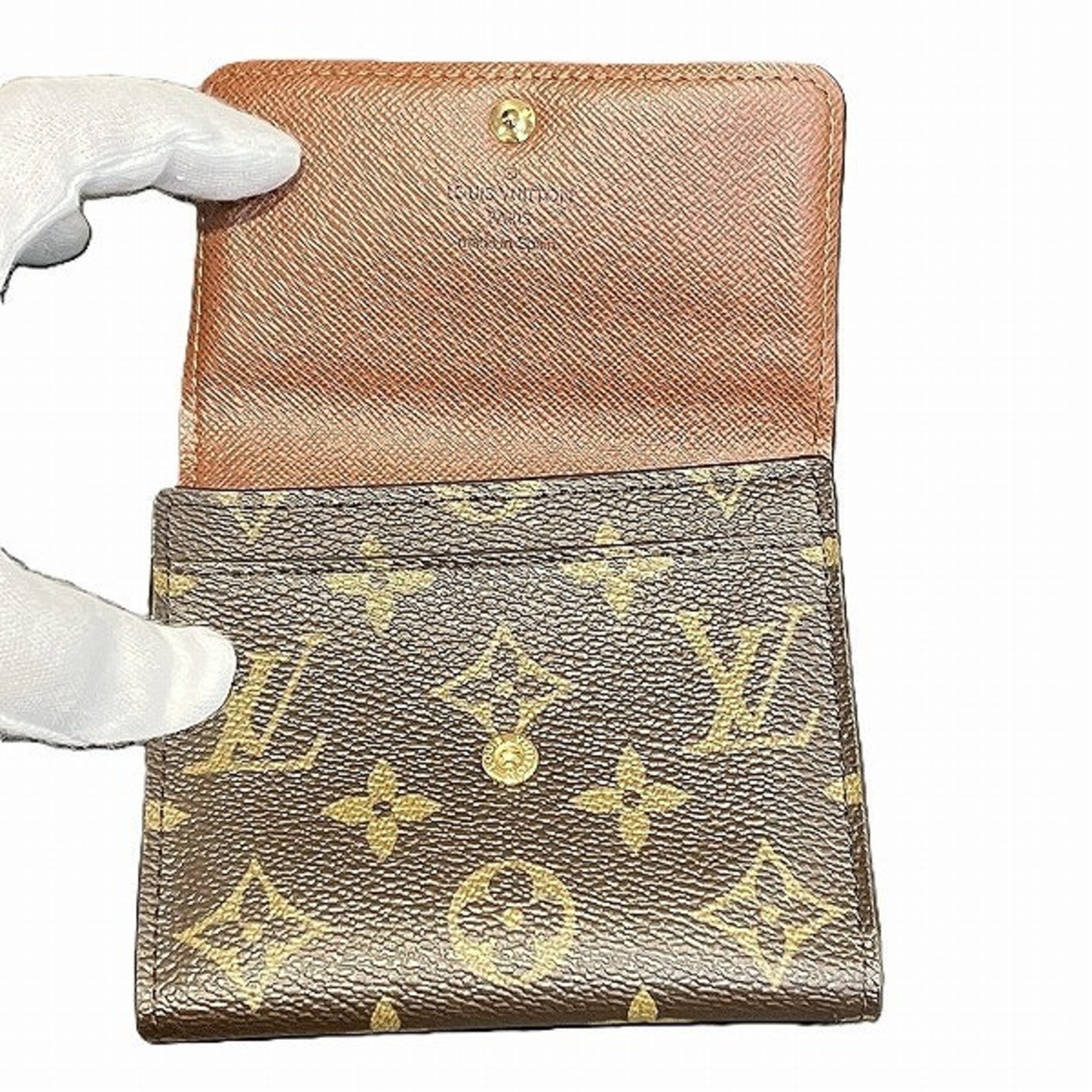 Louis Vuitton Monogram Portefeuille Anais M60402 Wallet Tri-fold Men's Women's