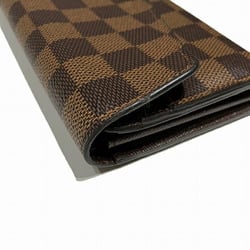 Louis Vuitton Damier Portefeuille Sarah N63209 Long Wallet for Men and Women