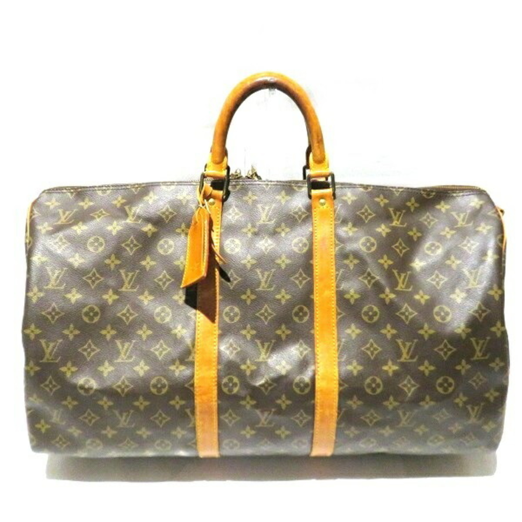 Louis Vuitton Monogram Keepall 55 M41424 Bag Boston bag Men's Women's