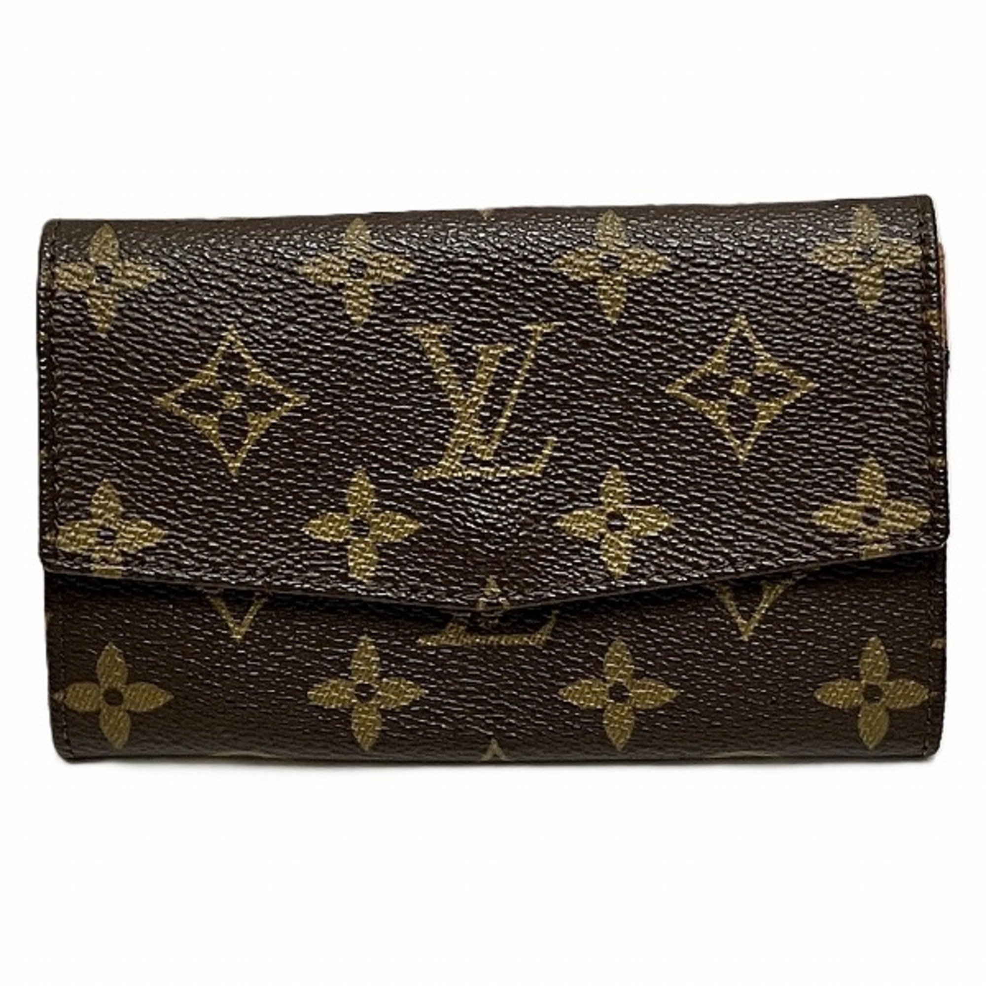 Louis Vuitton Monogram Wallet Bi-fold Men's Women's