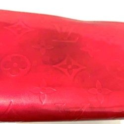 Louis Vuitton Monogram Vernis M91732 Zippy Wallet Rouge Grenadine Long for Women