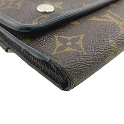 LOUIS VUITTON M60168 Portefeuilleron Monogram Macassar Long Wallet Brown Men's