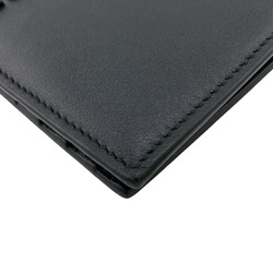 Valentino Garavani V Money Clip Bi-fold Wallet Black Men's