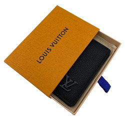 LOUIS VUITTON M83312 Organizer de Poche Card Case Black Men's