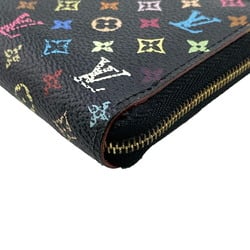 LOUIS VUITTON M93740 Zipper Coin Purse Round Monogram Multicolor Case Women's