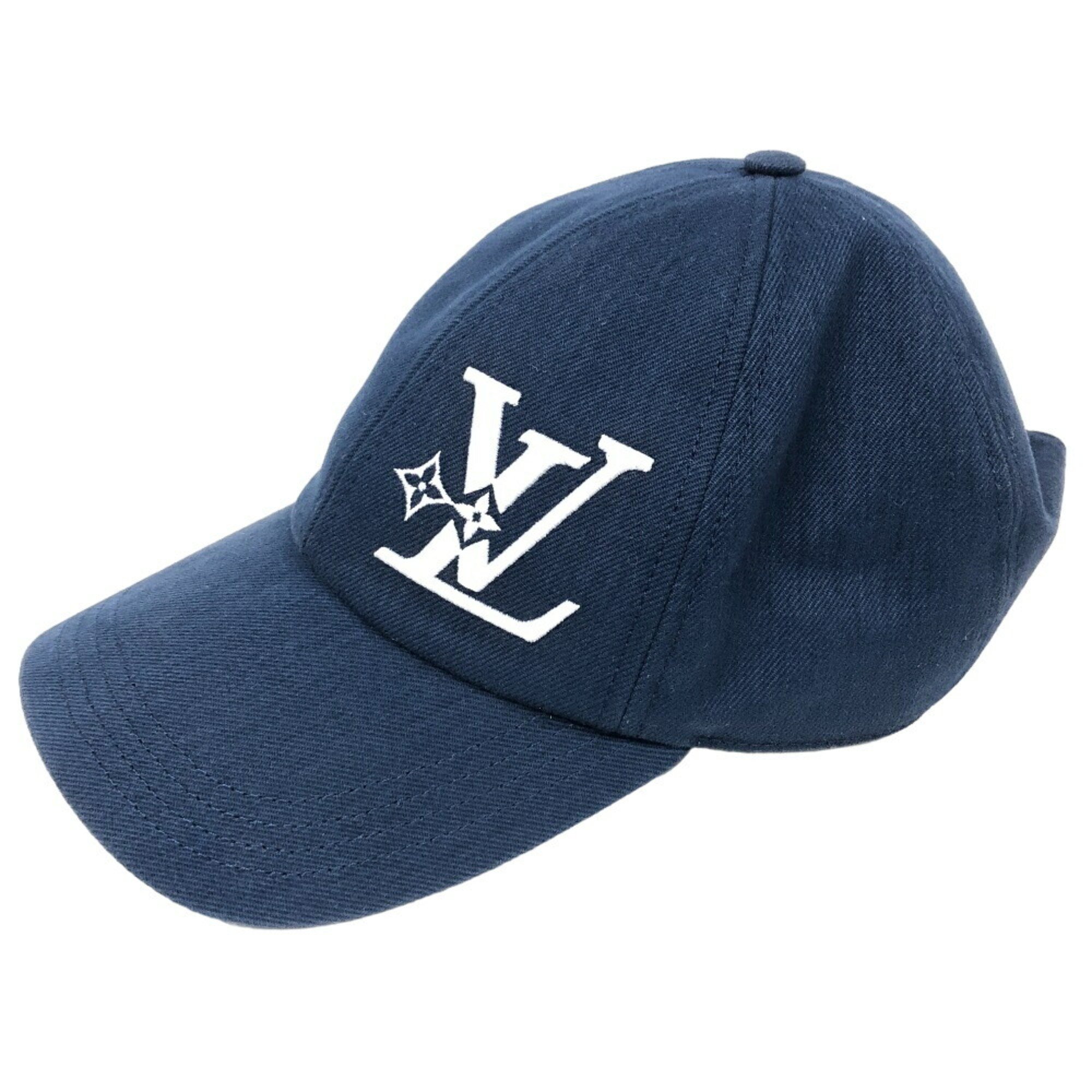 LOUIS VUITTON M7606L LV Smash Marine Cap Navy Unisex