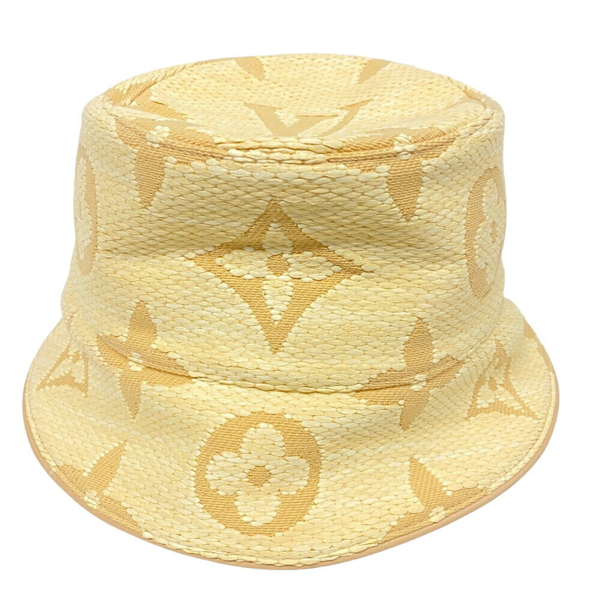 LOUIS VUITTON Louis Vuitton MV0273 Bucket Hat Beige Unisex