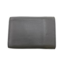 BALENCIAGA 391446 Paper Tri-fold Wallet Grey Women's