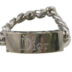 Christian Dior Chain Bracelet Silver Unisex