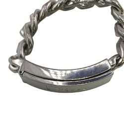 Christian Dior Chain Bracelet Silver Unisex