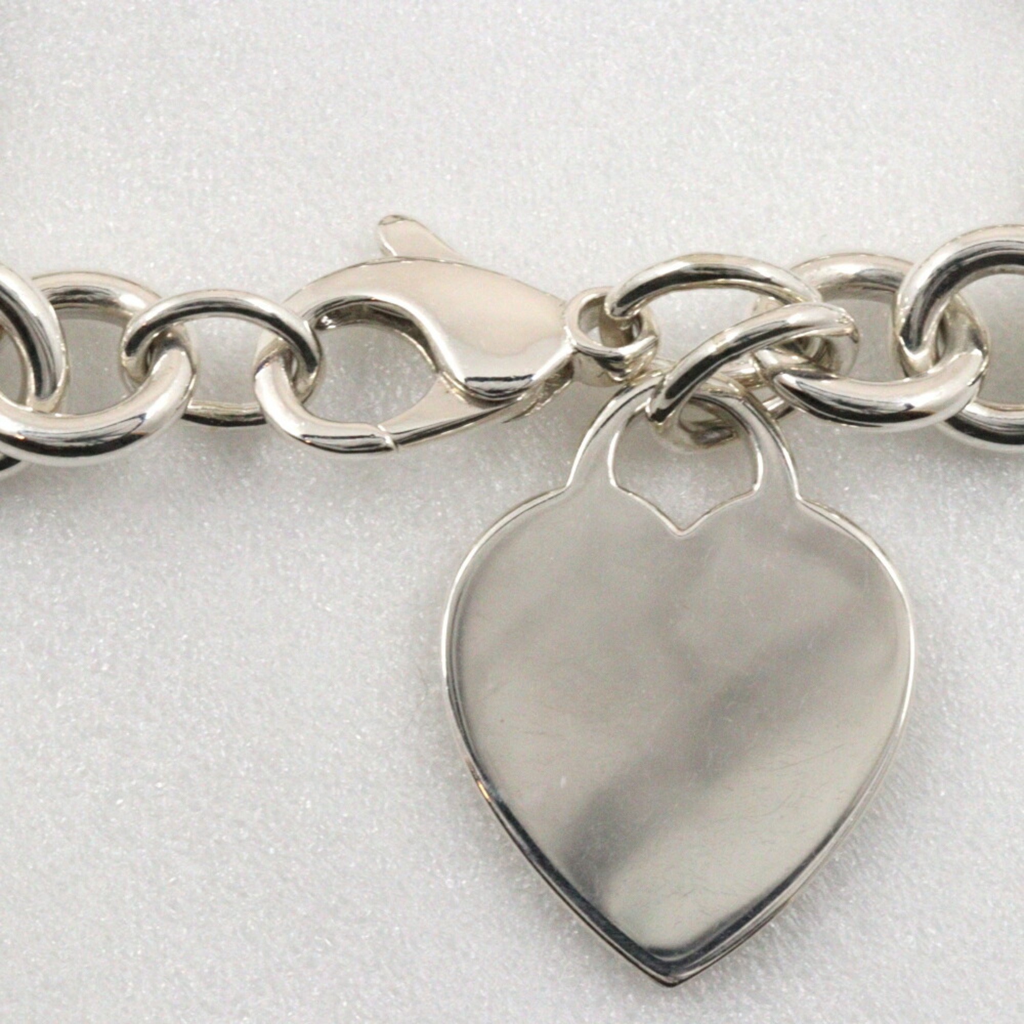 Tiffany & Co. Return to Bracelet Heart Silver 925 Approx. 32.0g TIFFANY Women's I213023161