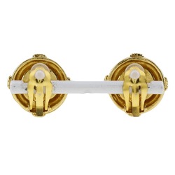 Chanel CHANEL Coco Mark Earrings Gold Plated Approx. 20.7g COCO Women's