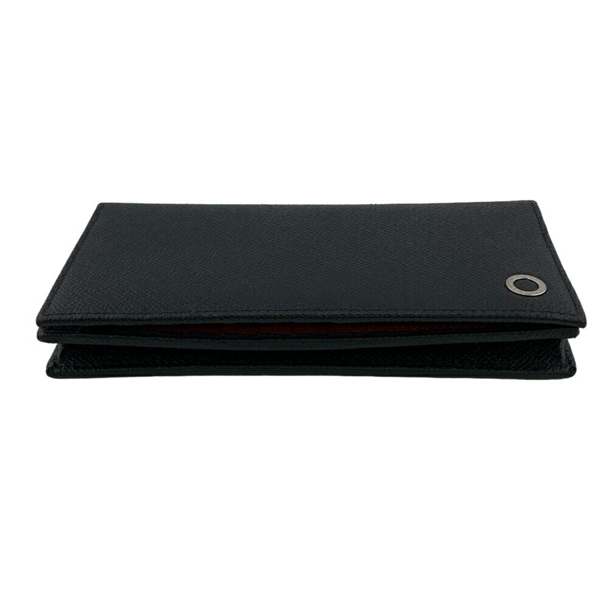 BVLGARI MAN Long Wallet Black Men's