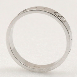 Gucci Icon size 10.5 ring, K18 white gold, approx. 3.3g, icon for women