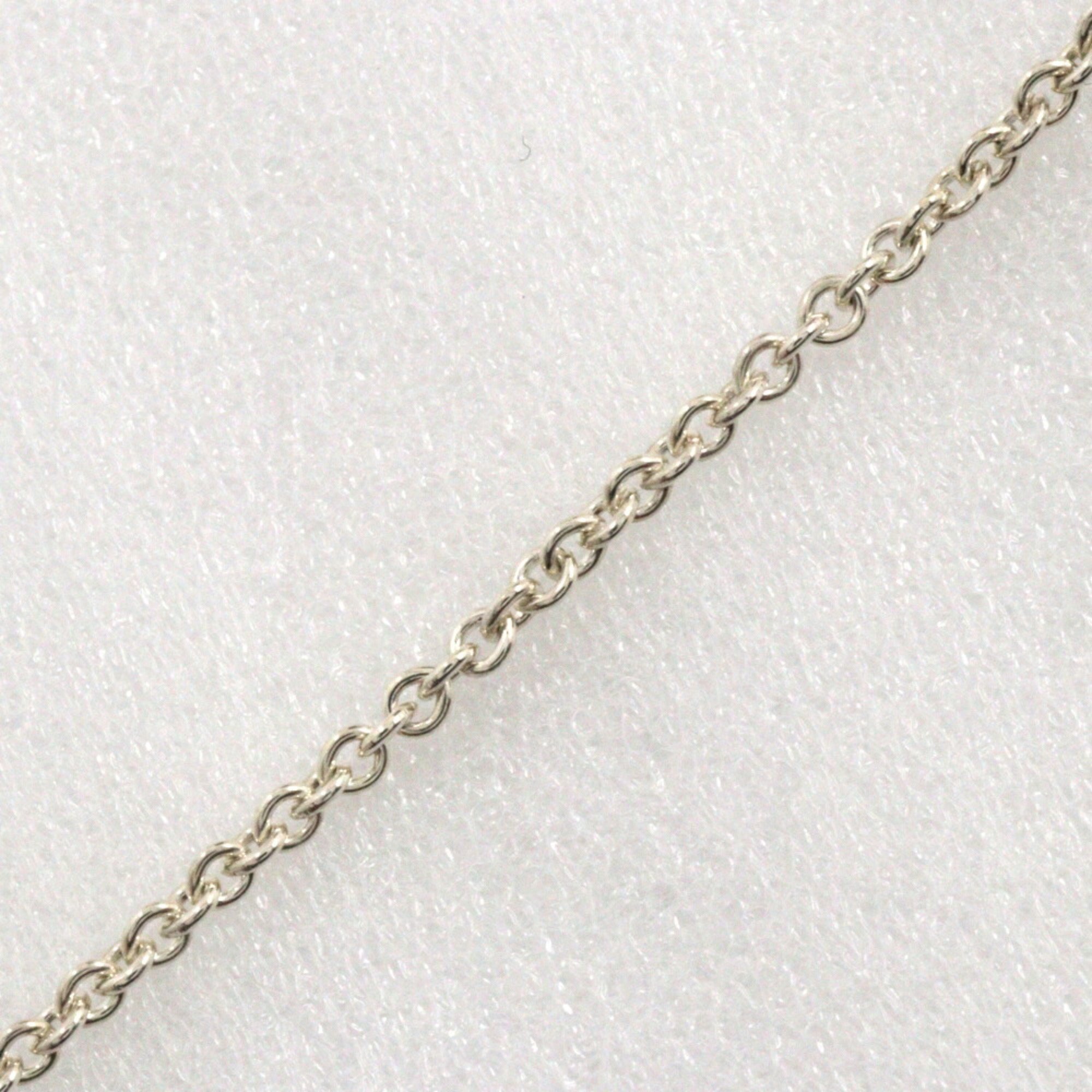 Tiffany & Co. Teardrop 3P Necklace Elsa Peretti Silver 925 Approx. 5.2g Women's I213023107