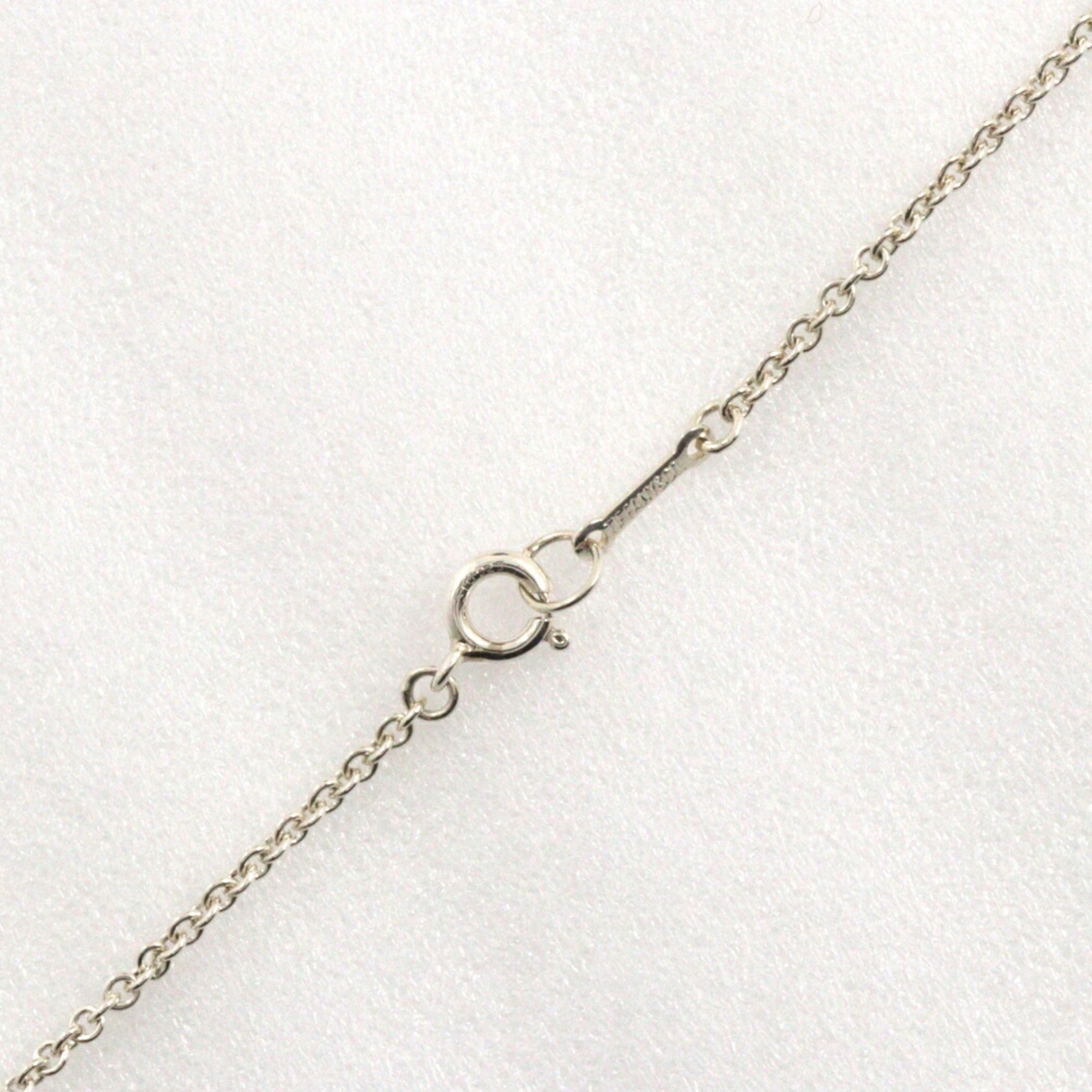 Tiffany & Co. Teardrop 3P Necklace Elsa Peretti Silver 925 Approx. 5.2g Women's I213023107