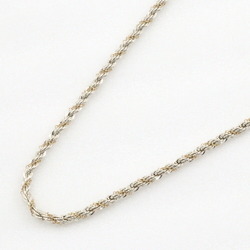 Tiffany & Co. Rope twist necklace, 925 silver x 18K yellow gold, approx. 14.5g, for women, I213023207