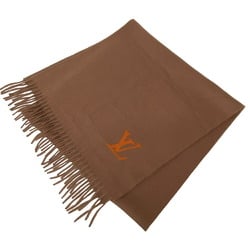 LOUIS VUITTON Louis Vuitton Echarpe Gelam LV Scarf Brown Unisex