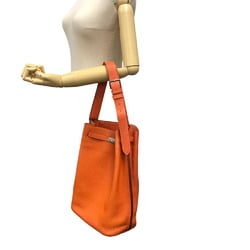 HERMES Hermes So Kelly 26 Tote Bag Orange Women's