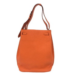 HERMES Hermes So Kelly 26 Tote Bag Orange Women's