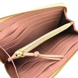 Chloé Chloe Marcie Round Long Wallet Pink Women's