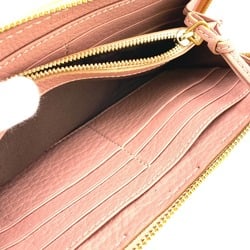 Chloé Chloe Marcie Round Long Wallet Pink Women's