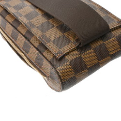 LOUIS VUITTON Louis Vuitton Damier Geronimos Mid-term Brown N51994 Unisex Canvas Shoulder Bag