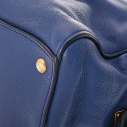 PRADA Prada Tote Bag Dark Blue Women's Leather Handbag