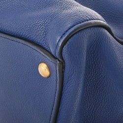 PRADA Prada Tote Bag Dark Blue Women's Leather Handbag