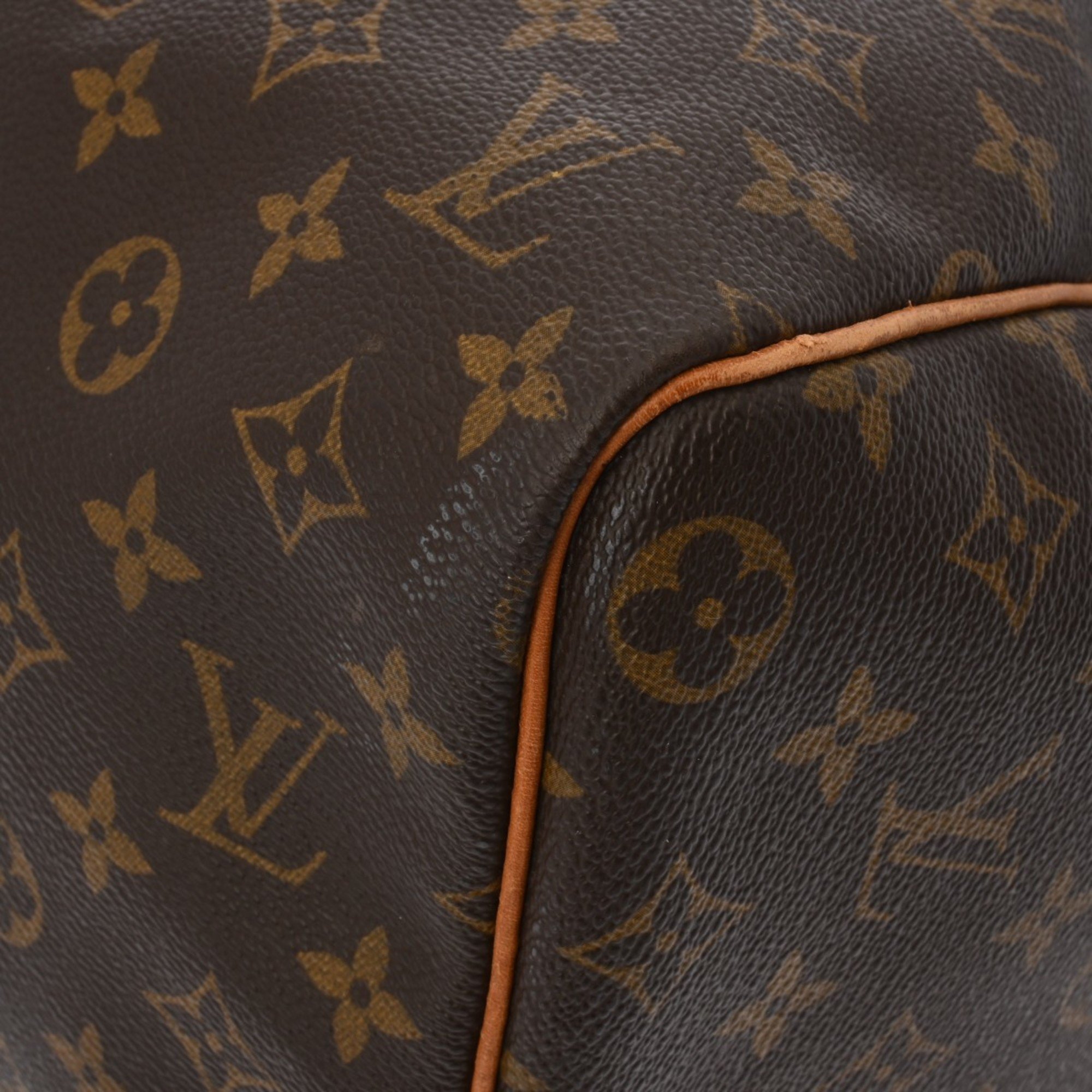 LOUIS VUITTON Louis Vuitton Monogram Keepall 45 Brown M41428 Unisex Canvas Boston Bag