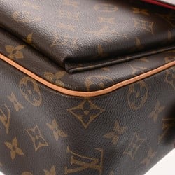 LOUIS VUITTON Louis Vuitton Monogram Vivacite GM Brown M51163 Women's Canvas Handbag