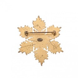 CHANEL Snowflake 2001 Cream Women's GP Brooch