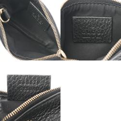 GUCCI Gucci Coin Purse Black 368879 Unisex Leather Case