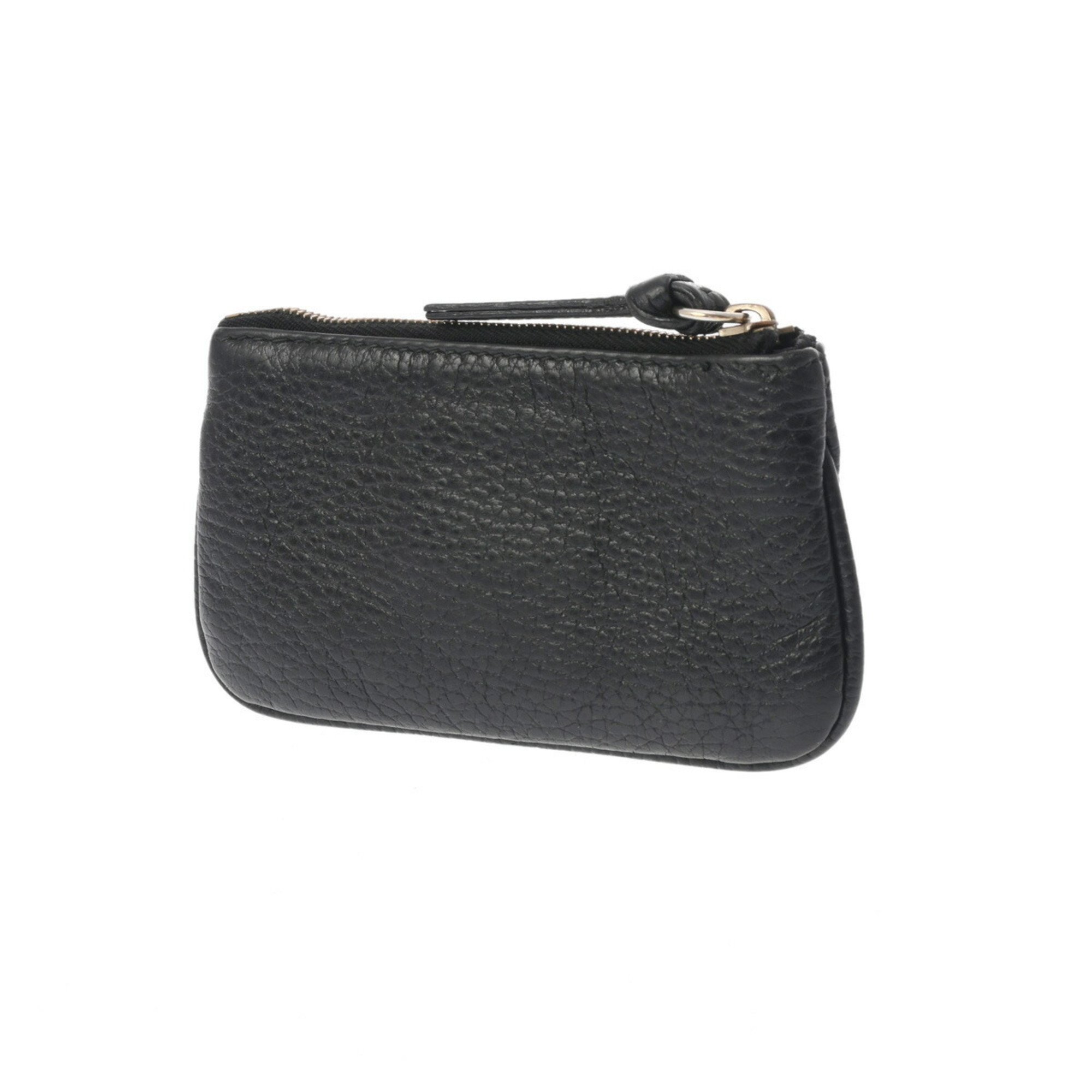 GUCCI Gucci Coin Purse Black 368879 Unisex Leather Case