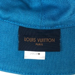 LOUIS VUITTON M76213 60 Chapeau Monogram Denim Hat White Women's