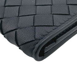 BOTTEGAVENETA Bottega Veneta Intrecciato Card Case Black Men's