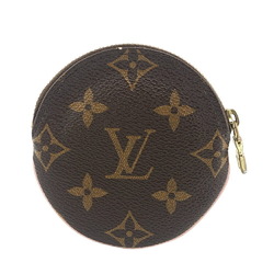 LOUIS VUITTON M69057 Porte Monogram Coin Case Brown Women's