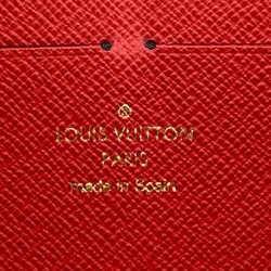 LOUIS VUITTON N60534 Portefeuille Clemence Round Damier Long Wallet Brown Women's