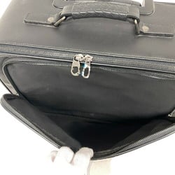 BOTTEGAVENETA Bottega Veneta Trolley Carry Case Intrecciato Bag Black Men's