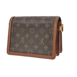 LOUIS VUITTON Louis Vuitton Monogram Reverse Dauphine MINI Brown M44580 Women's Canvas Shoulder Bag